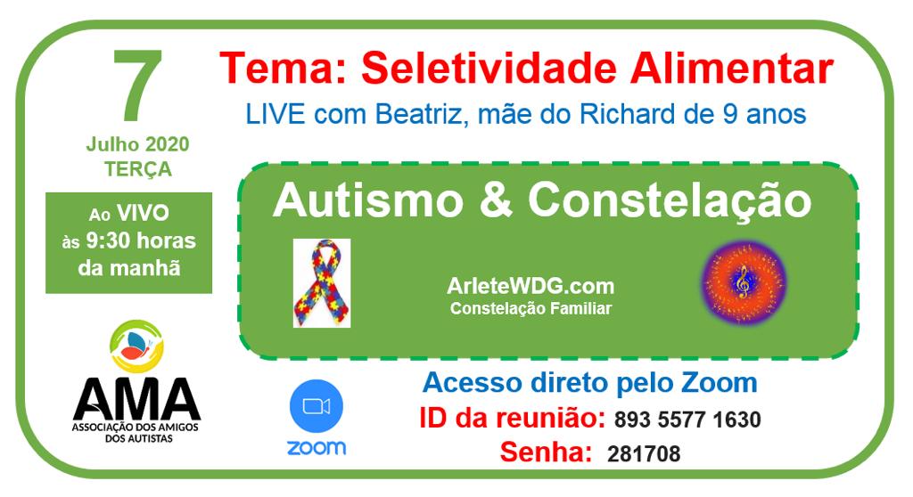 Leia mais sobre o artigo Seletividade Alimentar e Constelação Familiar no Autismo